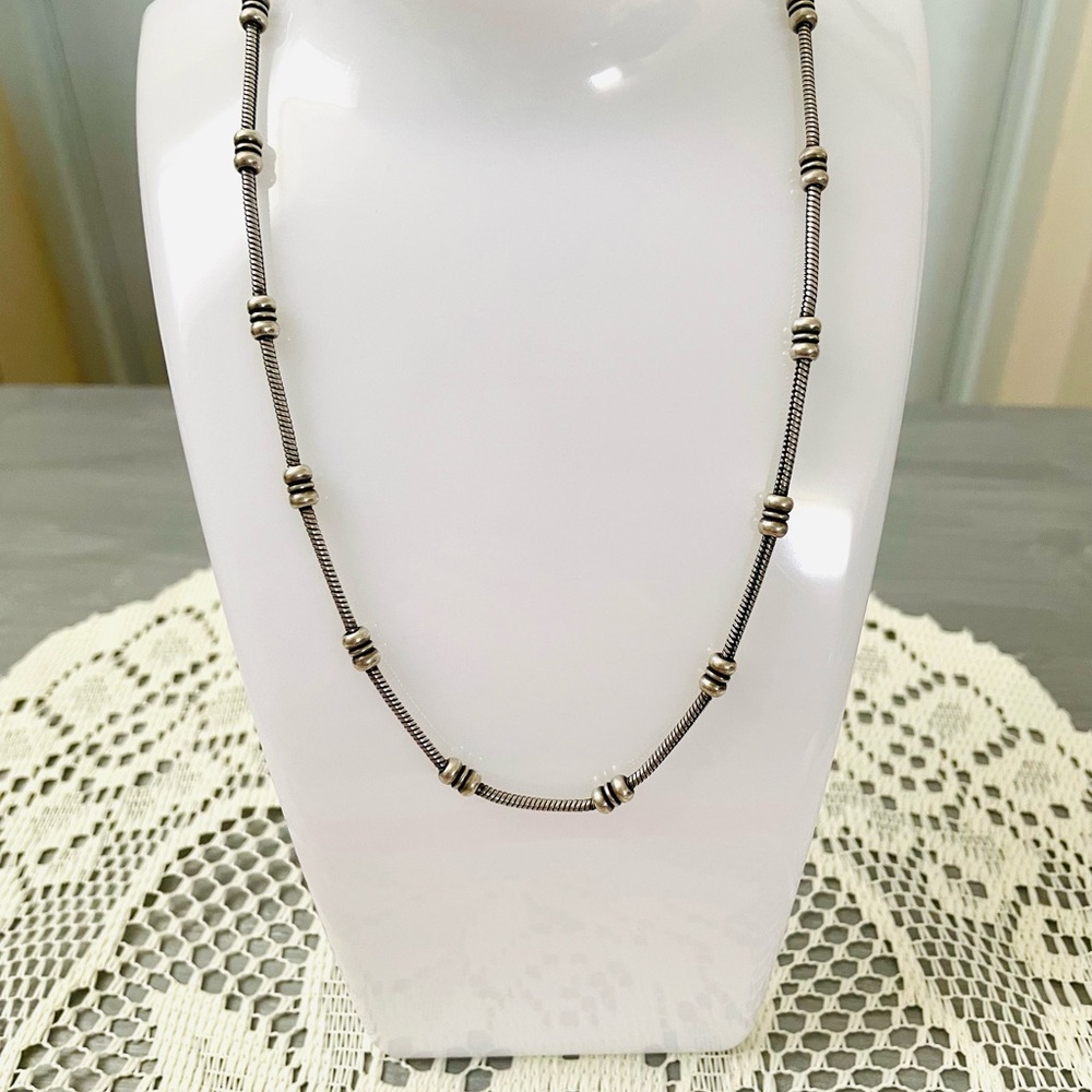 Anne Klein Silver and Gold Tone Necklace